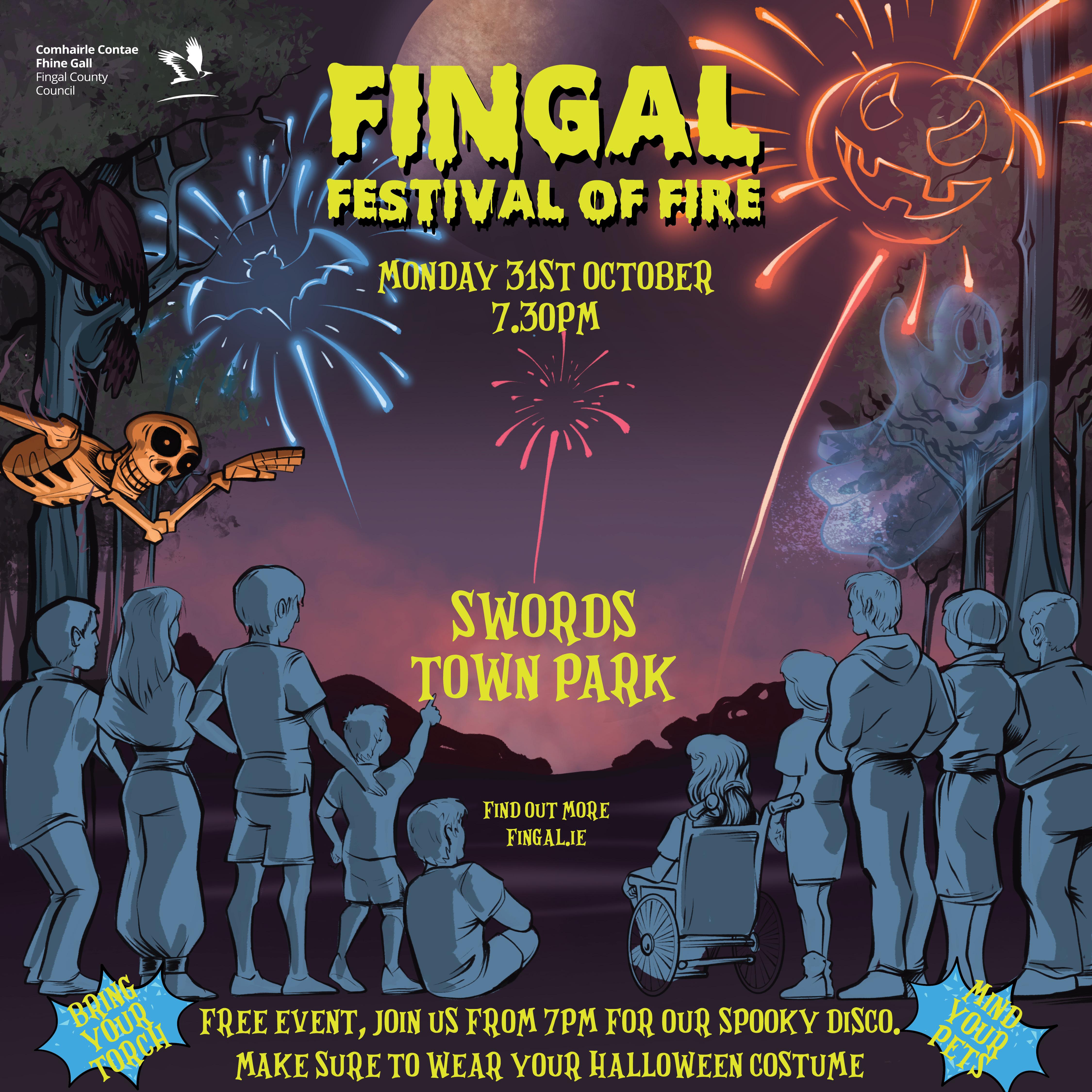 Halloween Festival of Fire Fingal County Council